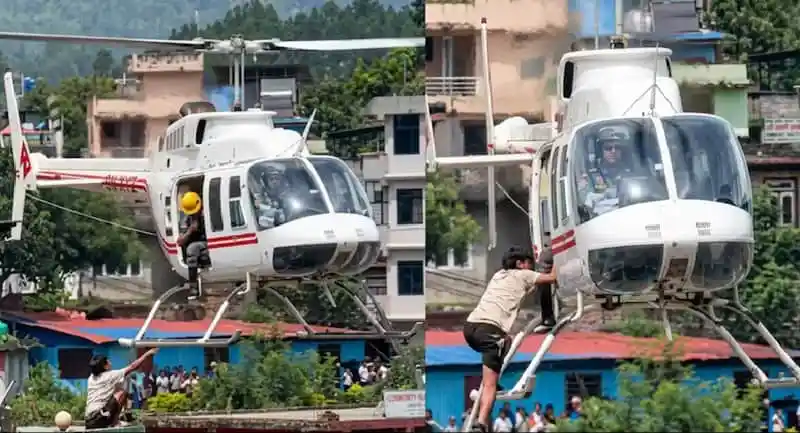 চারিদিকে পানি, কিশোরকে যেভাবে বাঁচাল নেপাল সেনাবাহিনী