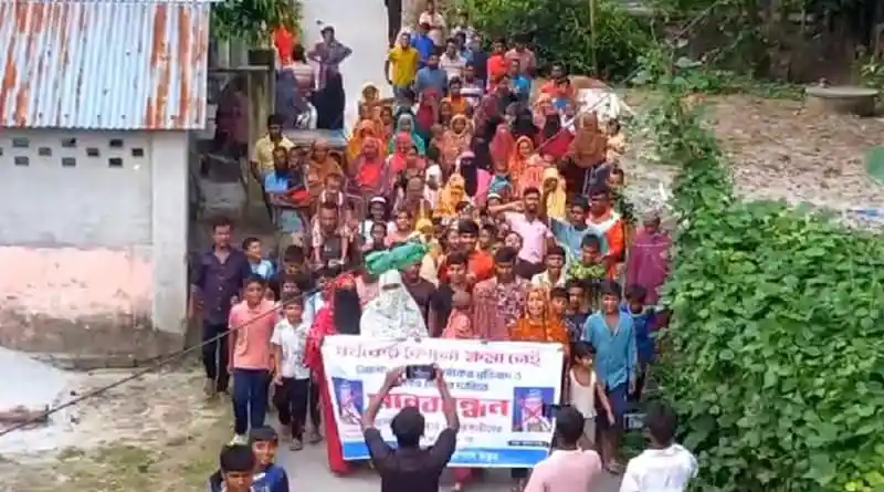 ছয় বছরের শিশুকে ধর্ষণের অভিযোগ, আপোষের প্রতিবাদে মহাসড়ক অবরোধ