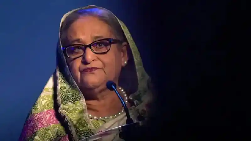 শেখ হাসিনা বক্তৃতা দিচ্ছেন, বাংলাদেশে রাজনৈতিক নেতা. Channel i News - চ্যানেল আই নিউজ