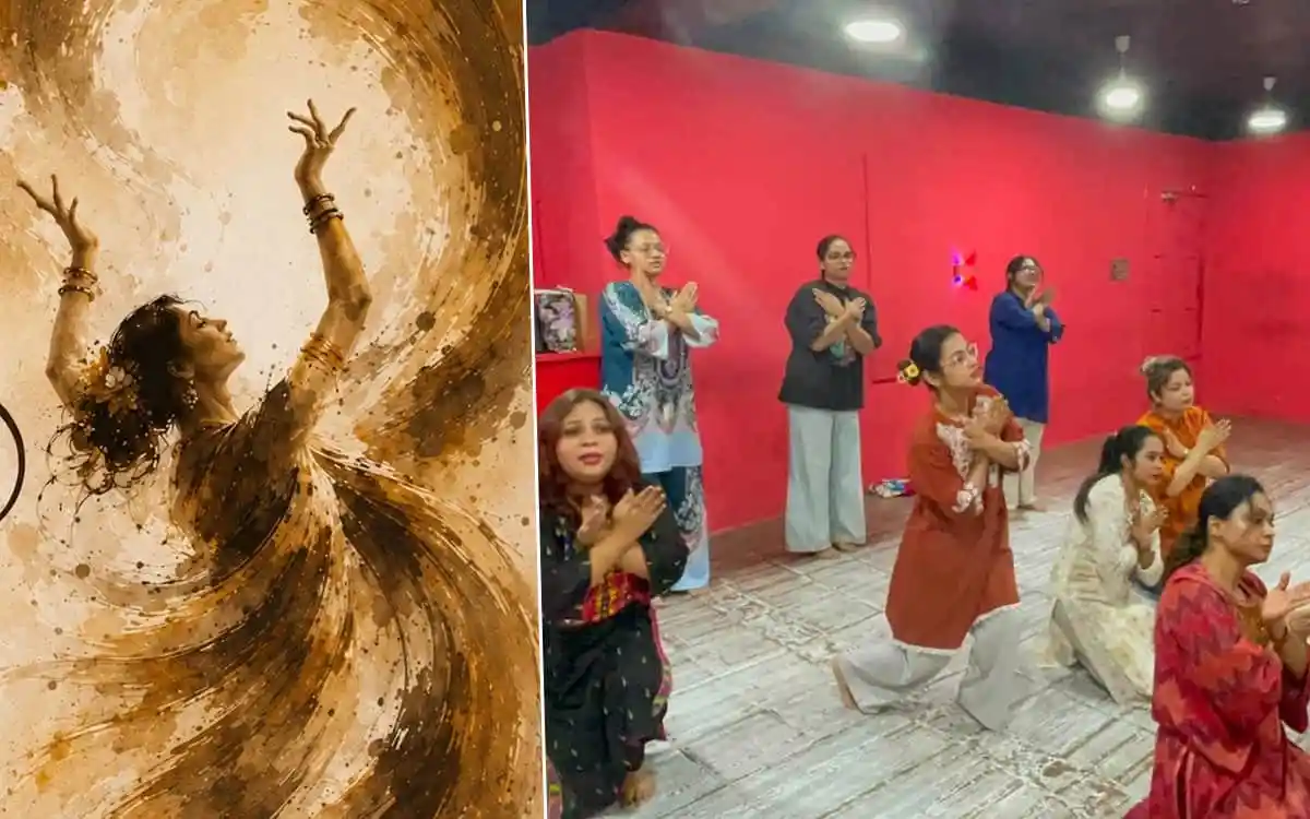 নৃত্যশিল্পীরা অন্বেষণ অনুষ্ঠানে পারফর্ম করছে. Channel i News - চ্যানেল আই নিউজ