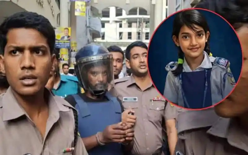 শিশু রামিসা হত্যার মামলার শুনানিতে উপস্থিত আইনশৃঙ্খলা রক্ষাকারী বাহিনী ও শিশু।. Channel i News - চ্যানেল আই নিউজ