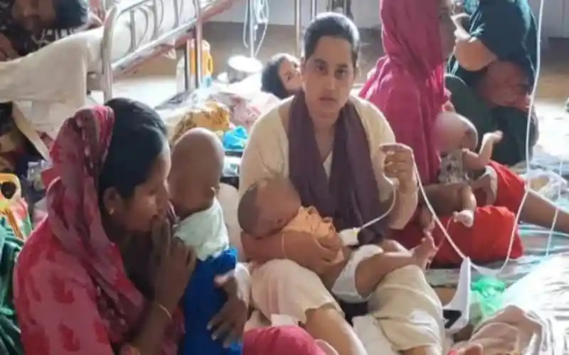 শিশু ও নারীদের জন্য হাসপাতালের বিছানায় চিকিৎসাধীন রোগীরা. Channel i News - চ্যানেল আই নিউজ