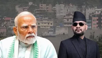 প্রধানমন্ত্রী মোদি ও বালেন্দ্র শাহের ছবি, নেপালে বন্যার পরিস্থিতি. Channel i News - চ্যানেল আই নিউজ