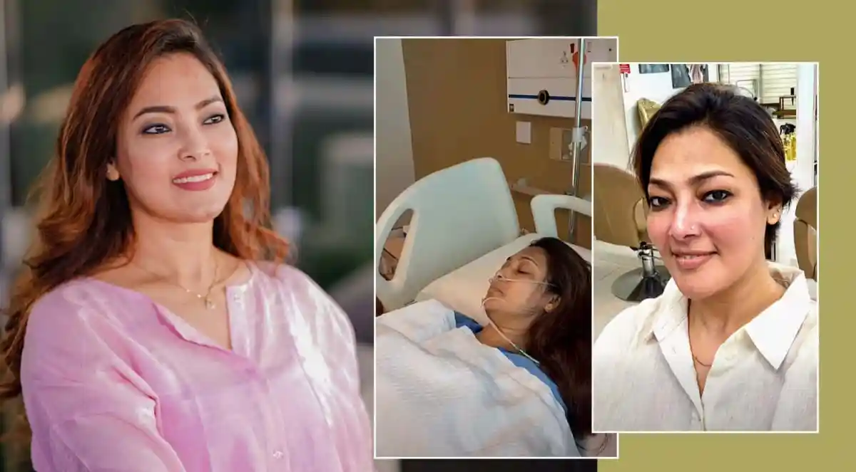 সামিয়া হাসপাতালের বিছানায় চিকিৎসাধীন, তার পাশে অন্য একজন মহিলা. Channel i News - চ্যানেল আই নিউজ