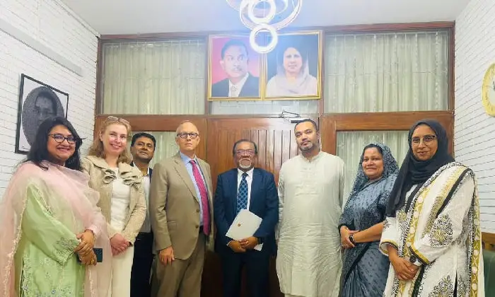 আইআরআই প্রতিনিধি দলের সঙ্গে বিএনপির বৈঠক, ছবি।. Channel i News - চ্যানেল আই নিউজ