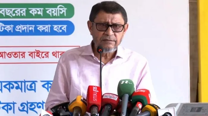 হামের টিকা পেয়েছে ১ কোটি ৮৫ লাখ শিশু: স্বাস্থ্যমন্ত্রী