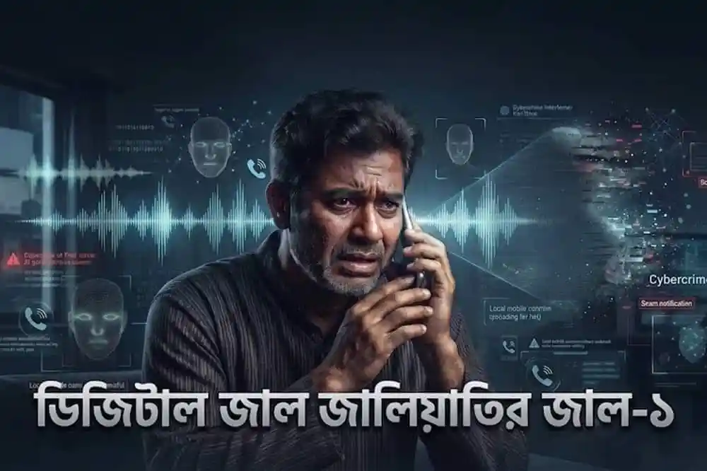 ‘বাবা, আমাকে বাঁচাও’: কণ্ঠস্বর যখন আসলের মতো
