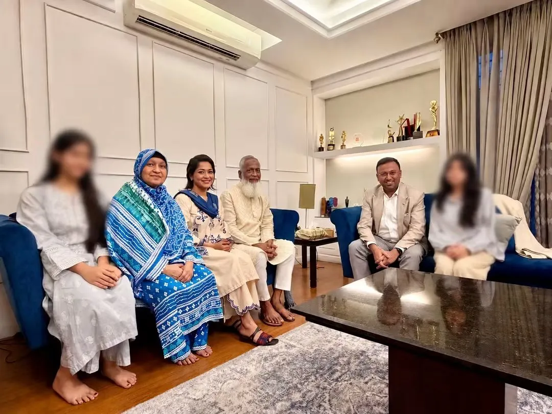 বাঁধনের পরিবারের খোঁজ নিতে বাসায় পররাষ্ট্র প্রতিমন্ত্রী