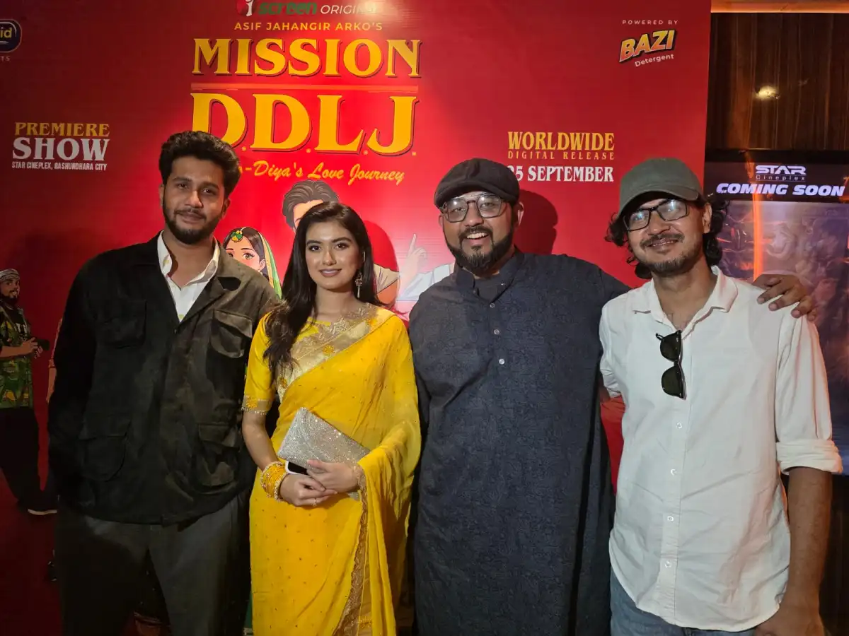 ‘দর্শকদের প্রতিক্রিয়া দেখে নিজেকে অনেক ভাগ্যবান মনে হচ্ছে’