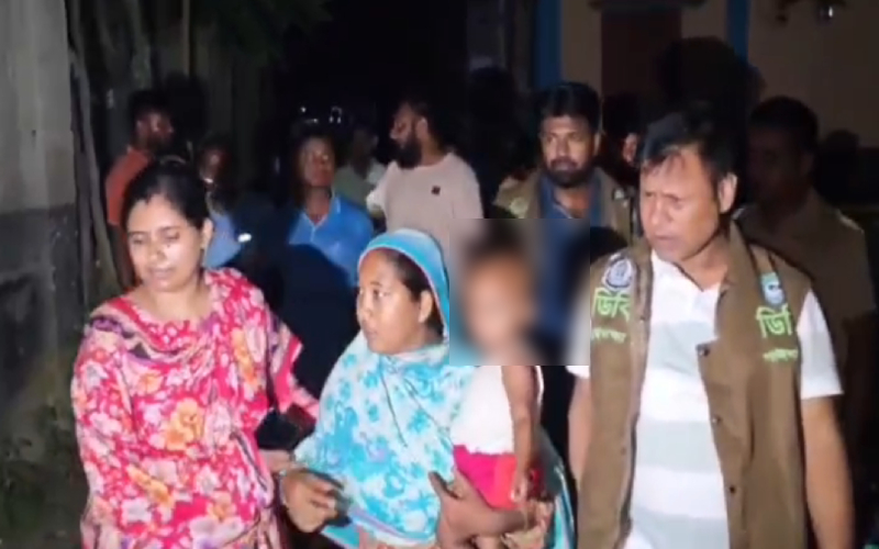 যেভাবে উদ্ধার হলো গাইবান্ধায় বিক্রি হওয়া ১১ মাসের কন্যাশিশু
