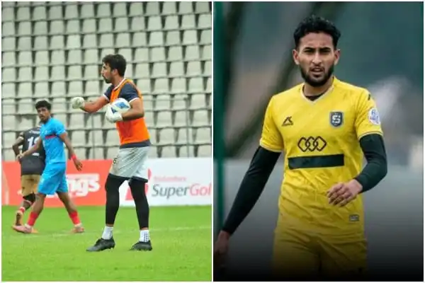 জাতীয় দলের অনুশীলনে ৬ ফুট উচ্চতার বংশোদ্ভূত সাইফ ও তাহমিদ
