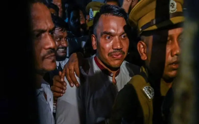 ঘুষের অভিযোগে শ্রীলঙ্কার সাবেক প্রেসিডেন্টের ছেলে গ্রেপ্তার