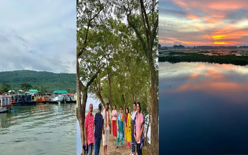 যেখানে আকাশ নেমে আসে জলে, টাঙ্গুয়ার হাওরে জলভ্রমণ