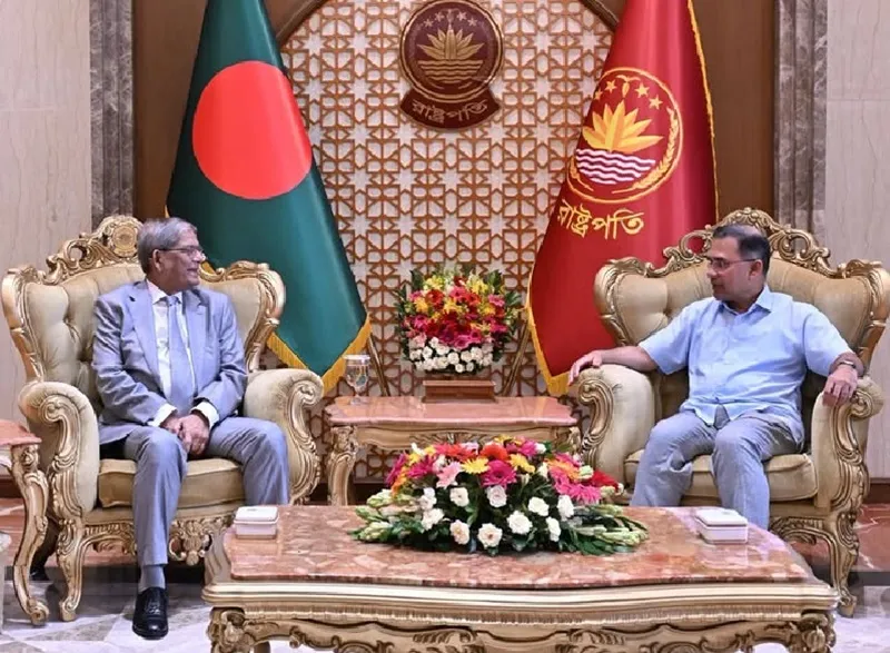 রাষ্ট্রপতির সঙ্গে প্রধানমন্ত্রীর প্রথম সৌজন্য সাক্ষাৎ