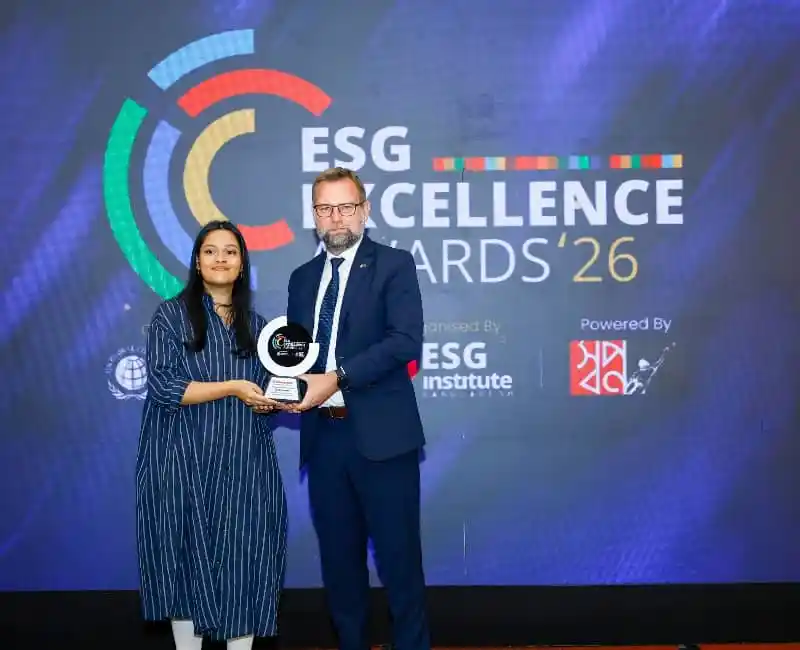 ইএসজি এক্সিলেন্স অ্যাওয়ার্ডসে স্বীকৃতি পেল এনার্জিপ্যাক