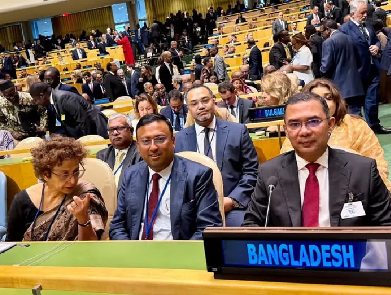 জাতিসংঘ সাধারণ পরিষদের বিতর্কে যোগ দিলেন প্রধানমন্ত্রী তারেক রহমান