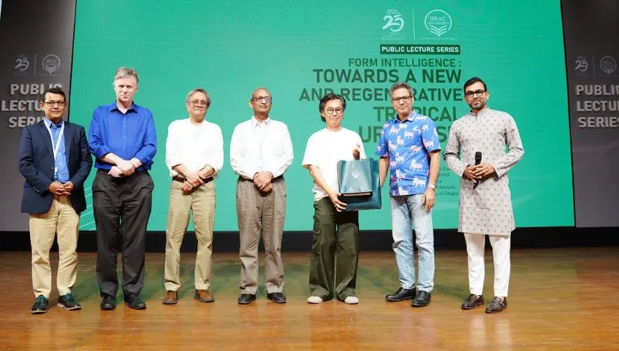 ভবিষ্যতের বাসযোগ্য শহর নিয়ে ব্র্যাক ইউনিভার্সিটিতে ওয়ং মান সামের লেকচার
