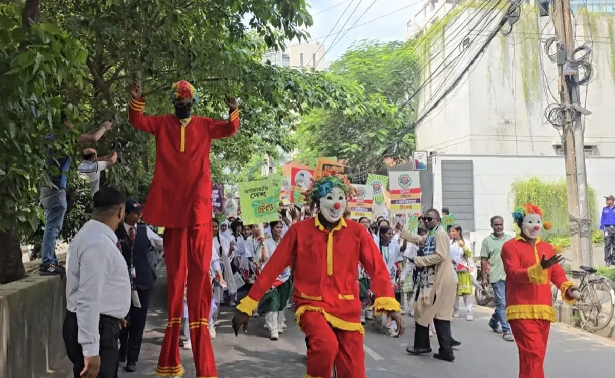 আনন্দ র্যালিতে শুরু ‘ছোটকাকু উৎসব’, শিশু-কিশোরদের মিলনমেলা