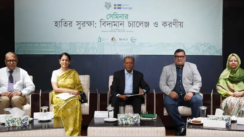 মানুষ ও হাতির নিরাপদ সহাবস্থান নিশ্চিতে কার্যকর পদক্ষেপ নেওয়া হবে: পরিবেশমন্ত্রী