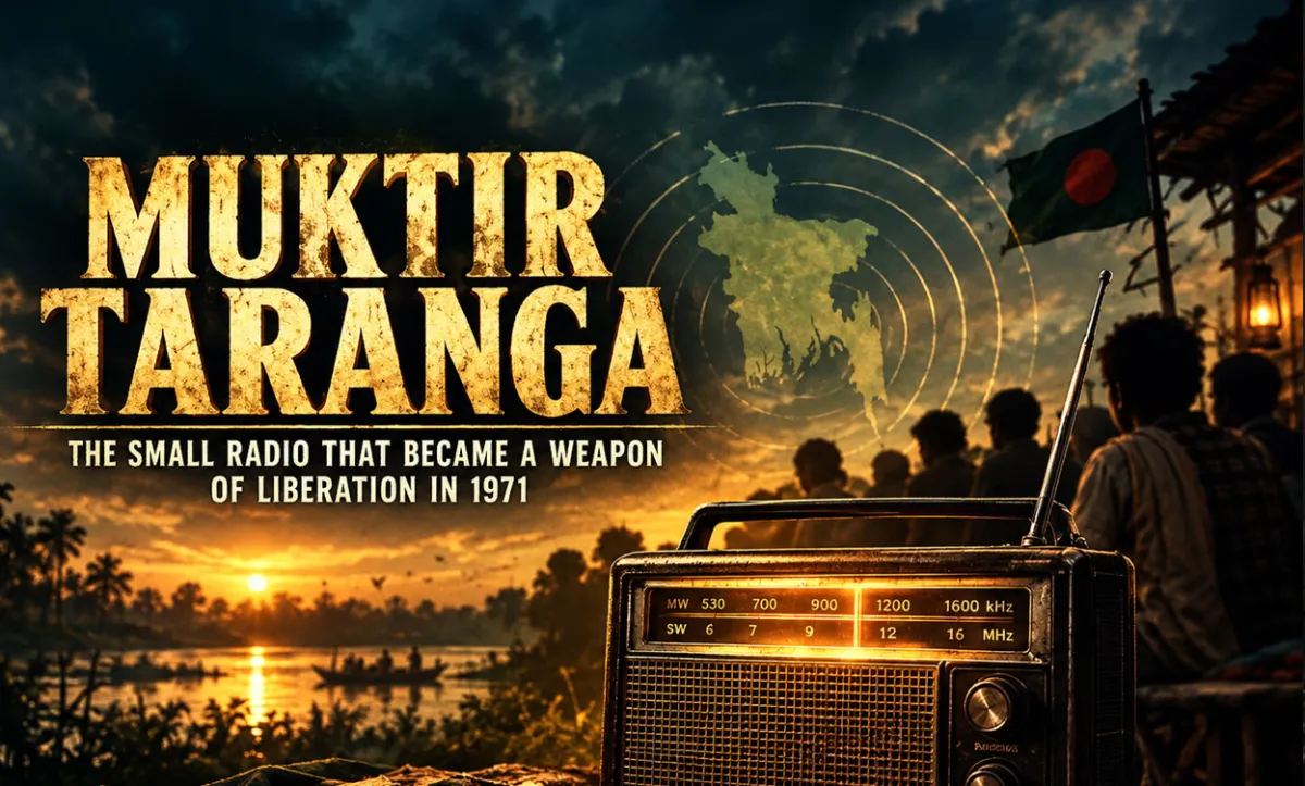 মুক্তির তরঙ্গ: যখন রেডিও হয়ে উঠেছিল মুক্তির অস্ত্র
