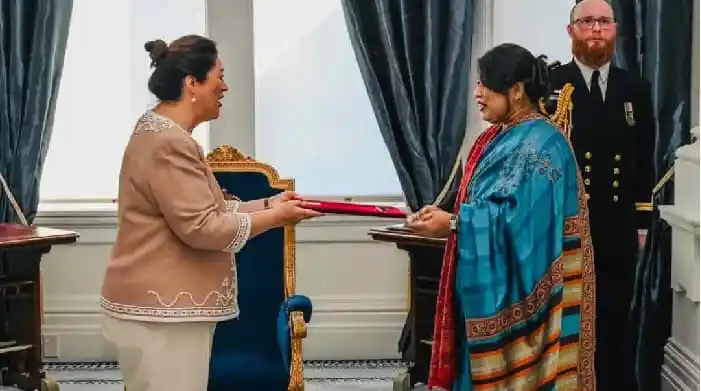 নিউজিল্যান্ডে বাংলাদেশের প্রথম আবাসিক হাইকমিশনারের পরিচয়পত্র পেশ