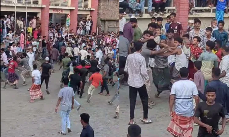 ফুটবল খেলাকে কেন্দ্র করে দুই পক্ষের সংঘর্ষে আহত ৫০