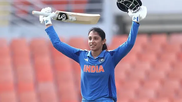 ৬৪ বলে ১২৪ রানের ইনিংসে যত রেকর্ড স্মৃতি মান্দানার