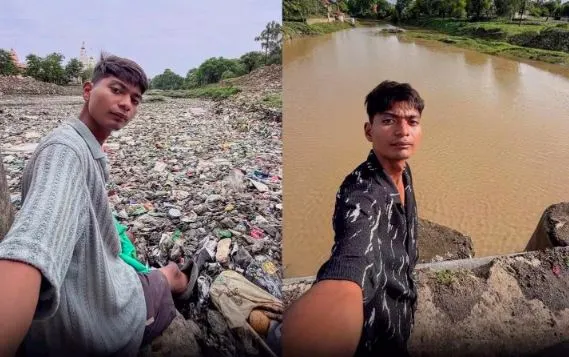 একাই নদী পরিষ্কার করে তাক লাগিয়ে দিলেন যুবক, মিললো বিদেশি প্রতিষ্ঠানে চাকরি
