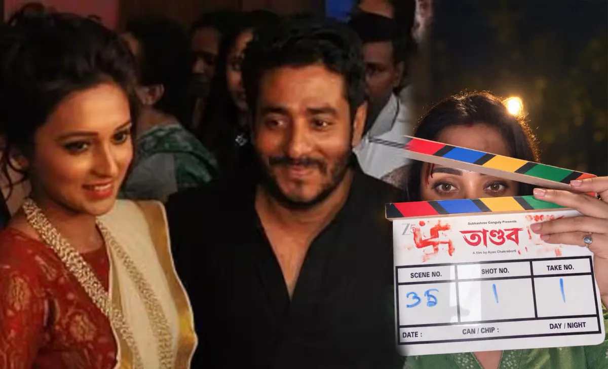 ‘তাণ্ডব’ দিয়ে ১২ বছর পর একসঙ্গে রাজ-মিমি!