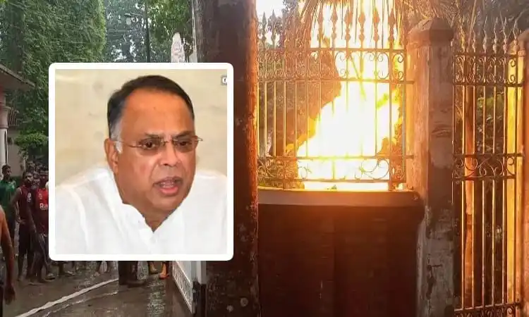 বজ্রপাতে বিদ্যুৎমন্ত্রীর সিরাজগঞ্জের বাসায় অগ্নিকাণ্ড
