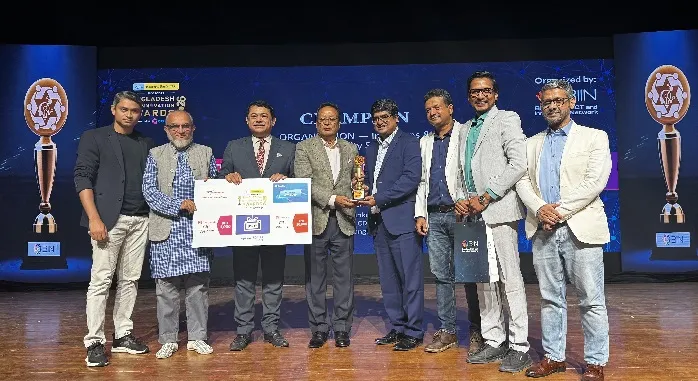 বিআইআইএন অ্যাওয়ার্ডে চ্যাম্পিয়ন গ্রামীণ হেলথটেকের ‘সুখী’