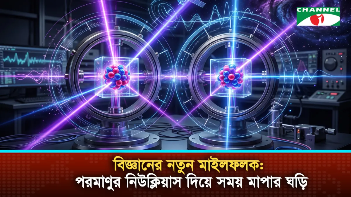 বিশ্বের প্রথম নিউক্লিয়ার ঘড়ি আবিষ্কার, সময় মাপায় নতুন দিগন্ত