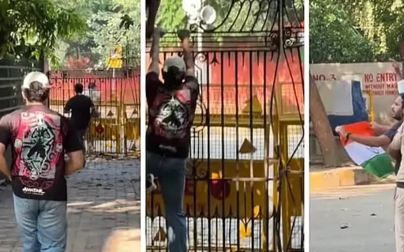 ব্যারিকেড পেরিয়ে যন্তর মন্তরে বিক্ষোভ, সিজেপির দুই নেতার কারাদণ্ড