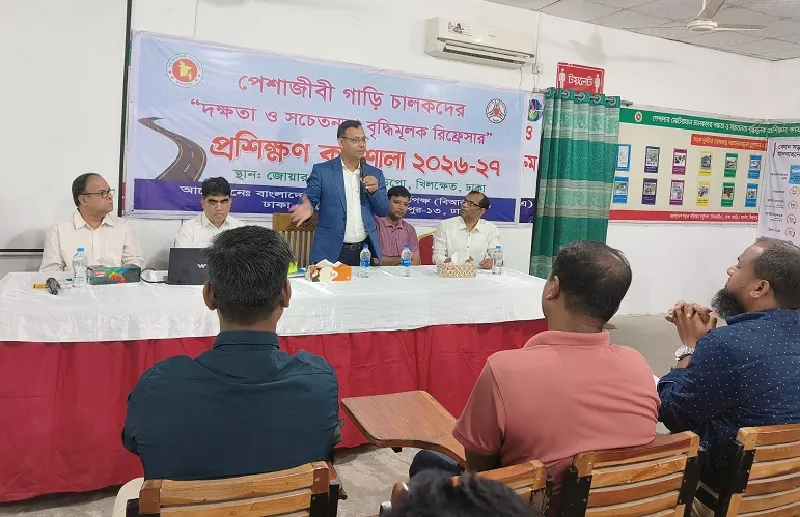 পেশাদার চালকদের স্বাস্থ্য পরীক্ষায় সিআইপিআরবির হেলথ ক্যাম্প শুরু