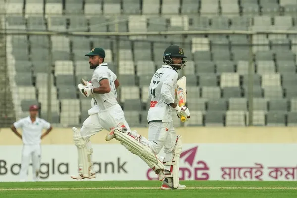 সেঞ্চুরির পথে সাদমান, প্রথমদিনে দুইশ পেরিয়ে বাংলাদেশ
