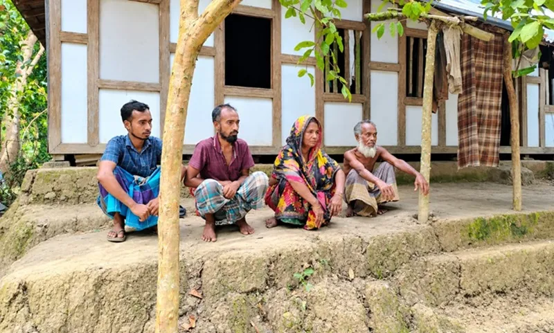একই পরিবারে চারজন মানসিক রোগীর মানবেতর জীবন