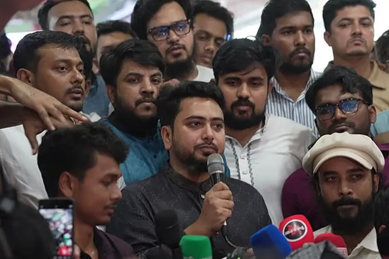 বর্তমান সংসদ পাঁচ বছর টিকবে কি না সন্দেহ: নাহিদ ইসলাম