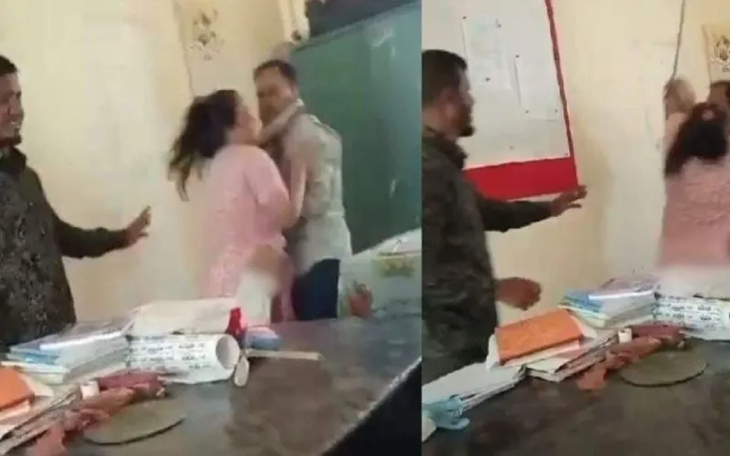 স্বামী-স্ত্রী দুই শিক্ষকের মারামারির ভিডিও ভাইরাল, তদন্তে শিক্ষা কর্মকর্তা