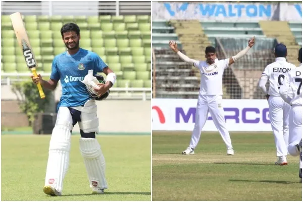 খুলনার জয়ের অপেক্ষা, জয়ের সেঞ্চুরি, জবাব দিচ্ছে সিলেট, ফলোঅনে বরিশাল