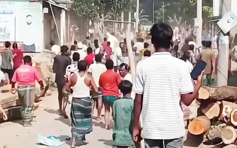 কিশোরগঞ্জে দুই চেয়ারম্যান প্রার্থীর সমর্থকদের সংঘর্ষ, আহত ১৫