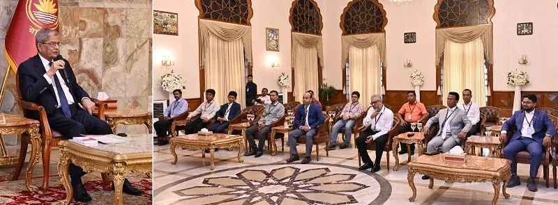 গণতান্ত্রিক ব্যবস্থার মূল স্তম্ভ গণমাধ্যম: রাষ্ট্রপতি