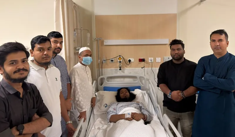 সৌদিতে আহত বাংলাদেশিদের খোঁজ নিলেন এনসিপি নেতারা