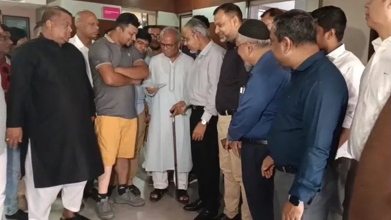 তারেক রহমানের পক্ষ থেকে সাইফুলকে আধুনিক কৃত্রিম পা সংযোজন