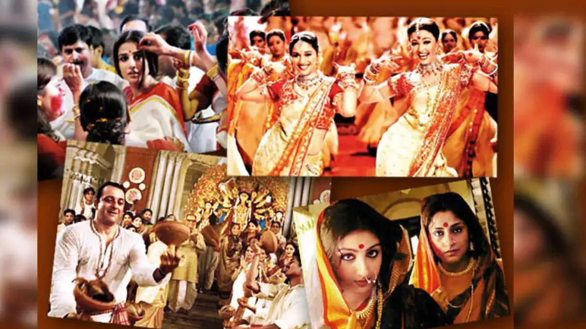 দুর্গাপূজার যে পাঁচ দৃশ্য হিন্দি সিনেমার গল্পের মোড় ঘুরিয়েছে