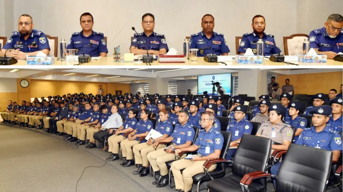 নবীন পুলিশ কর্মকর্তাদের জনগণের আস্থা অর্জনের আহ্বান আইজিপির