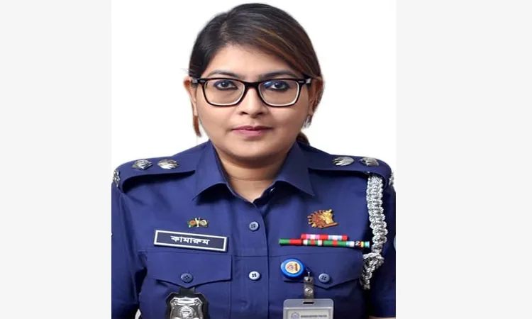 বাংলাদেশ পুলিশের নতুন মুখপাত্র কামারুম মুনিরা