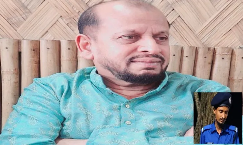গ্রাম পুলিশকে চড় মারার অভিযোগ ইউপি চেয়ারম্যানের বিরুদ্ধে